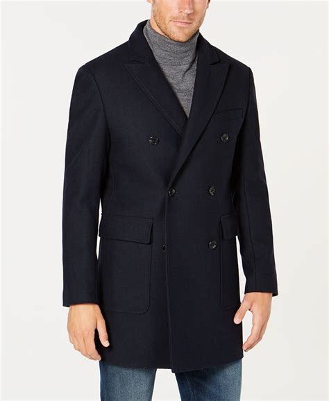 michael kors classic fit topcoat.